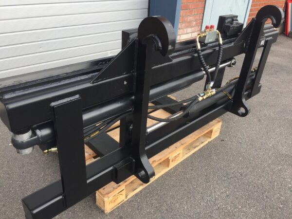 Hydrauliskt gaffelställ med spridning 8 Ton - Bild 4