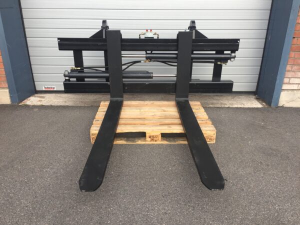 Hydrauliskt gaffelställ med spridning 8 Ton - Bild 2