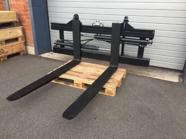 Hydrauliskt gaffelställ med spridning 8 Ton